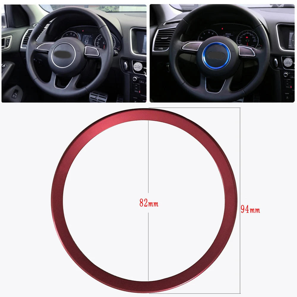 Автомобильный Центральный значок рулевого колеса декоративная наклейка чехол