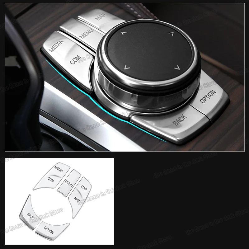 Кнопки управления автомобильными средствами для bmw 5 серии g30 g31 525 520 530 528 540 535 2018 2019