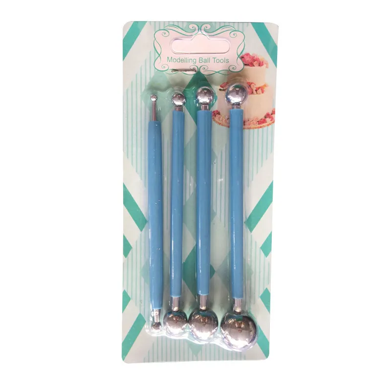 

Набор для выпечки из 4 предметов с 8 головками из нержавеющей стали