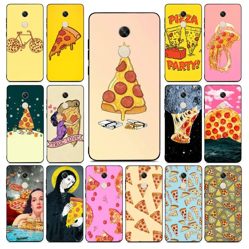 

MaiYaCa Food Pizza Phone Case for Redmi Note 8 7 9 4 6 pro max T X 5A 3 10 lite pro