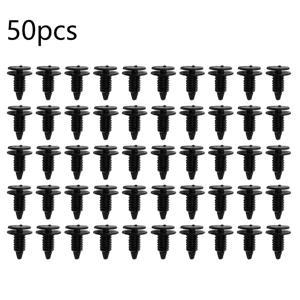 

For Ford Chrysler Auveco Clips Interior Nylon Panel Plastic Push Pin 50 Pcs