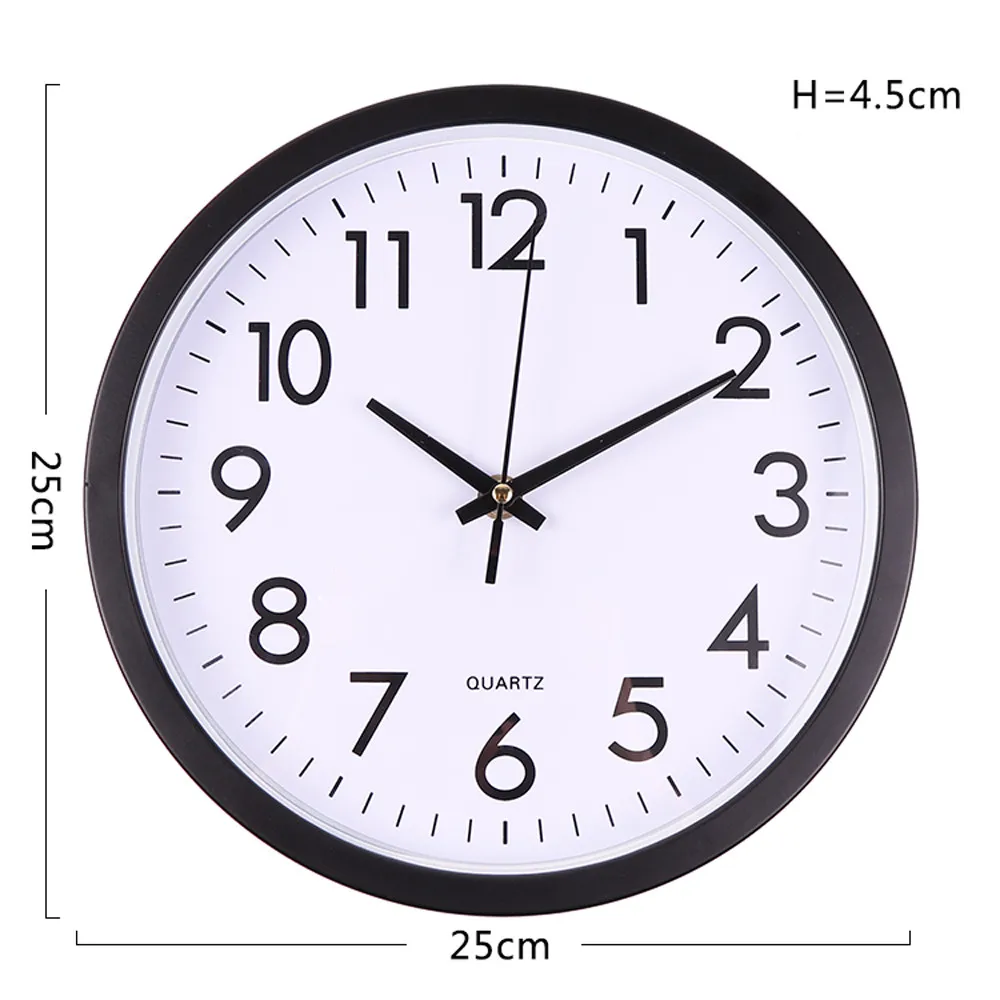 2020 Новые Классические тихие настенные часы Современные изящные настольные