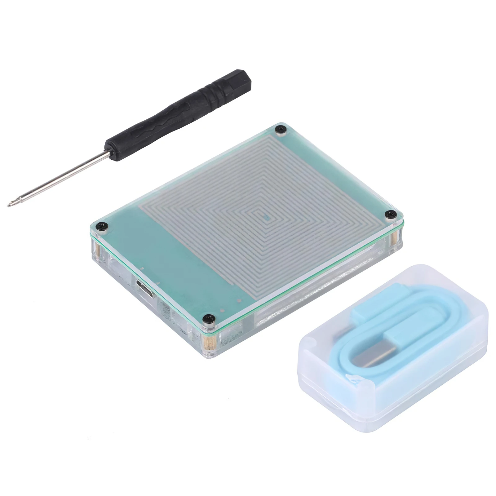 

Schumann Wave Generator Ultra-Low Frequency Pulse Generator USB Rechargeable Pulser With Cable Screwdriver For Home Hi-Fi Sleep