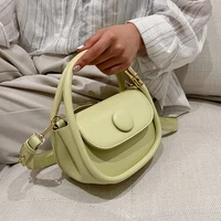 brand designer female candy color crossbody bag women mini pu leather simple fashion shoulder bag lady luxury handbags purses