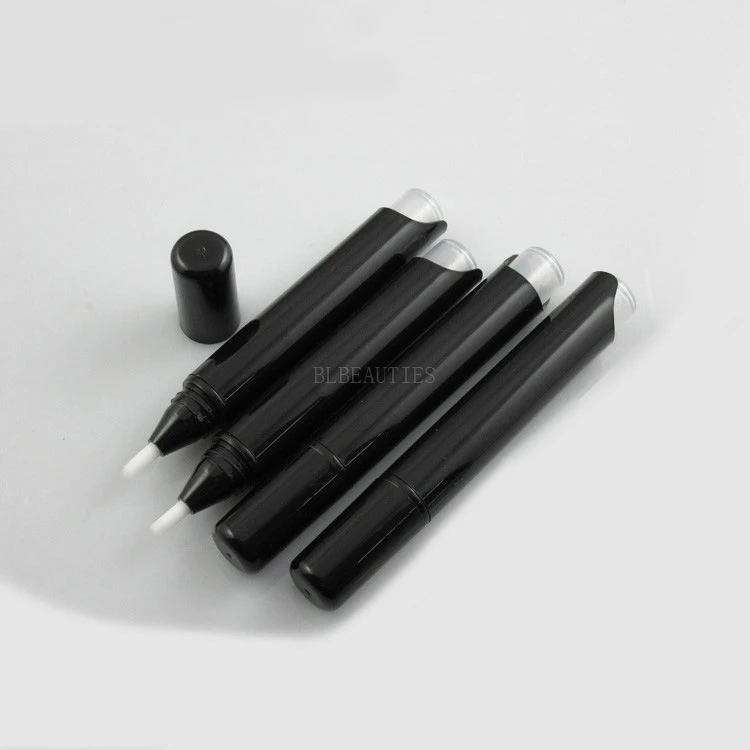 

4ml Empty Click Nail Polish Paint Pen Concealer Cream Pen With Brush Tip Applicator Packing Container 500pcs/Lot