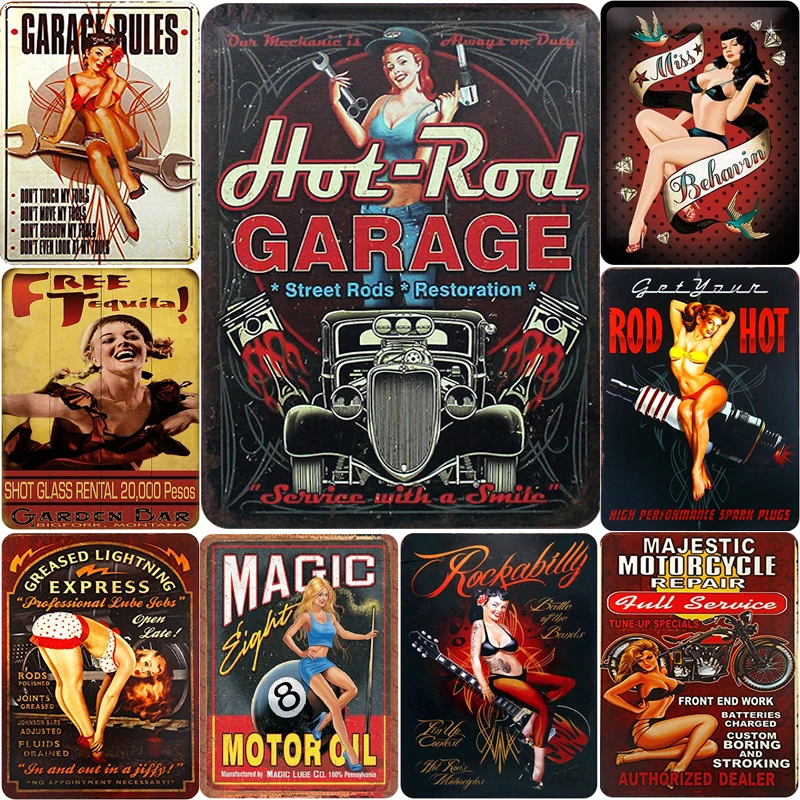 Винтажная Сексуальная Женская прищепка для девочек металлическая пластина