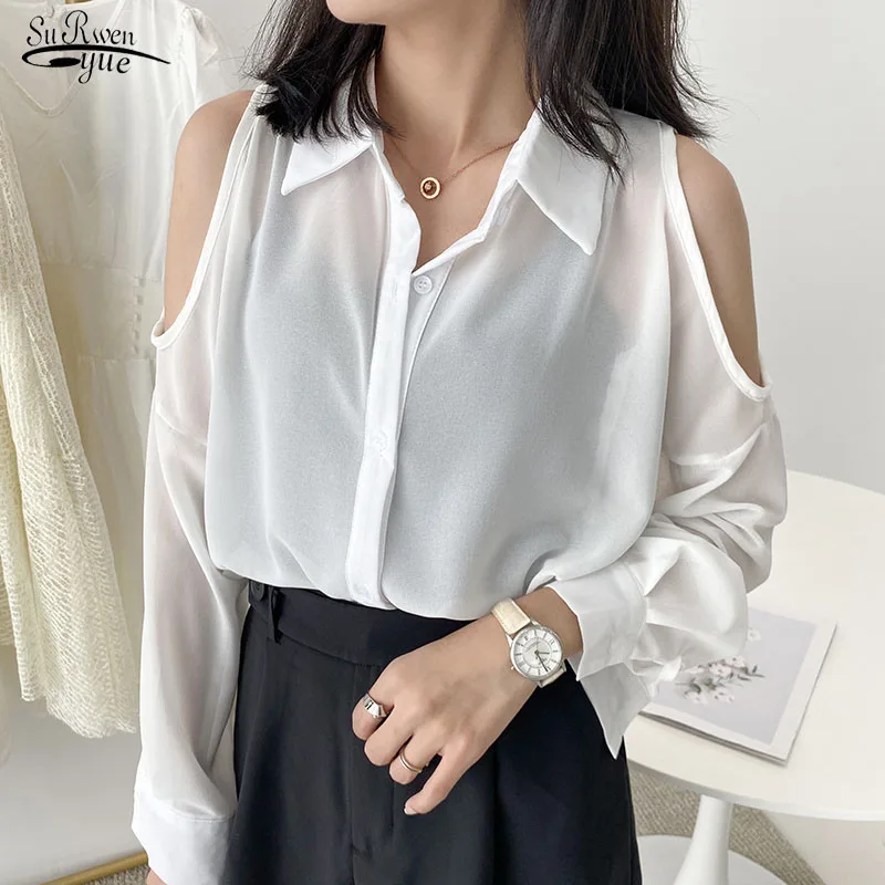 

2021 Новая летняя Супер тонкая рубашка для защиты от солнца, Женские Простые однотонные Цвет рубашки со спущенным плечом; Женская Мода сорочк...