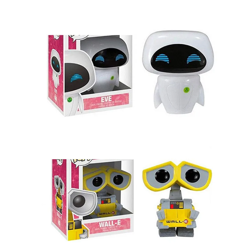 FUNKO Новое поступление Disney Wall-E робот стена E &amp EVE виниловая экшн-фигурка