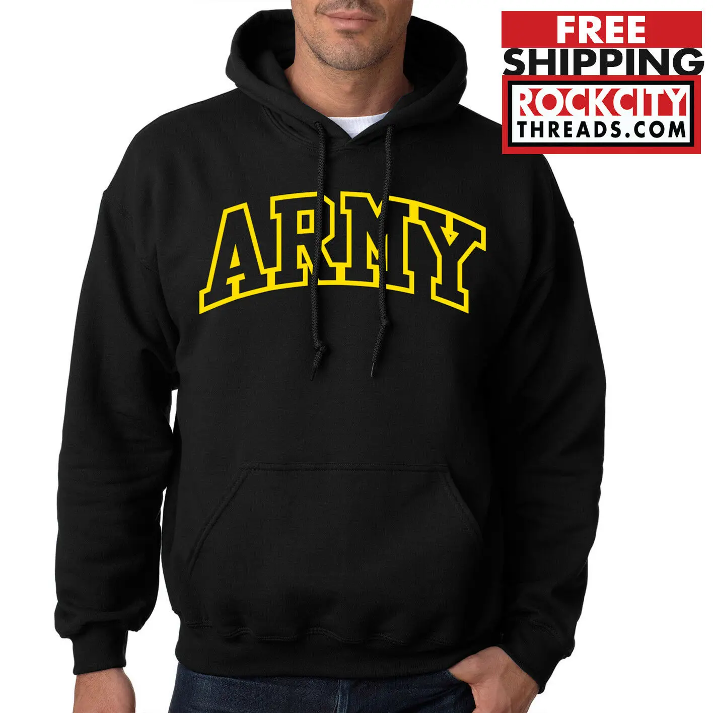 Толстовка армейская в стиле милитари США свитшот с капюшоном армейского