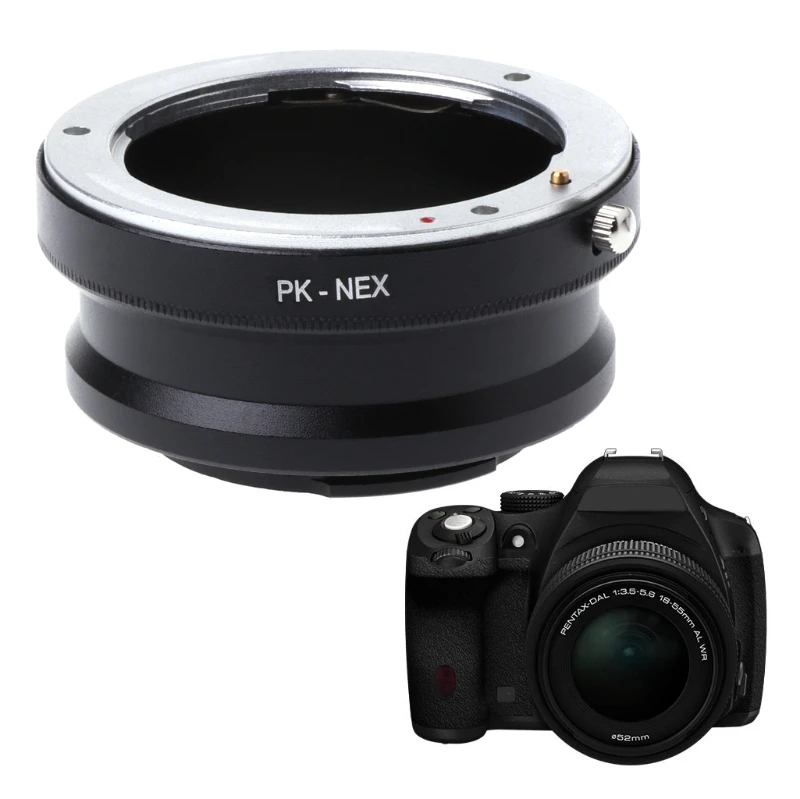 

PK-NEX Mount Adapter Ring For Pentax Lens to NEX-3 F5 7 C3 5N 5R 6 E-mount H9EB
