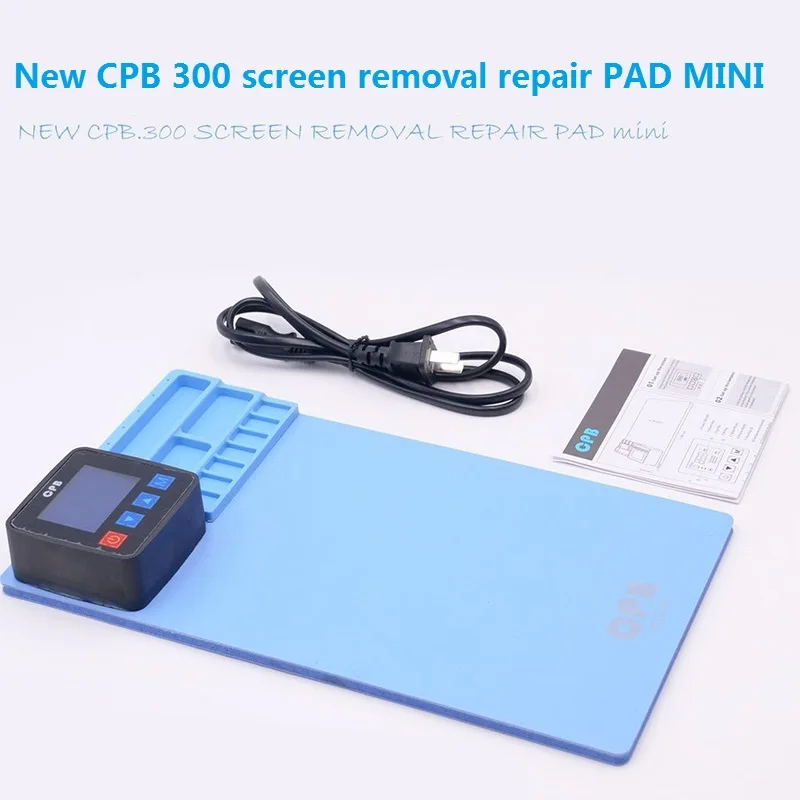 cpb screen heating silicone pad lcd separator for mobile phone ipad laptop touch screen separate open refurbish tools 110v220v free global shipping