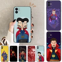 doctor strange marvel hero phone cases for iphone 11 pro max case 12 pro max 8 plus 7 plus 6s iphone xr x xs mini mobile cell w