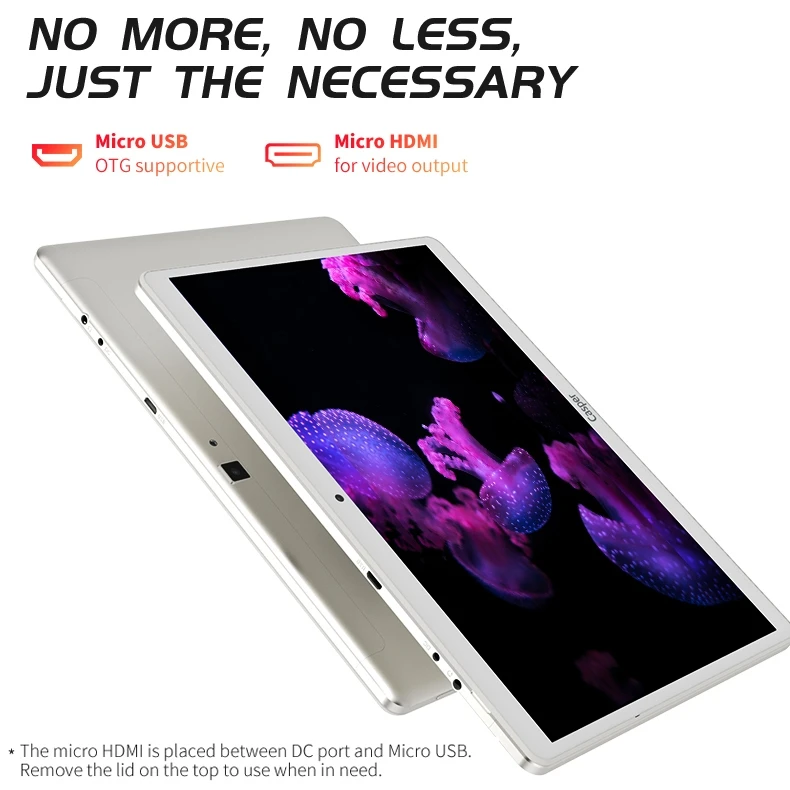 ALLDOCUBE iPlay10 Pro Casper планшетный ПК 10 1 дюймов 3 ГБ ОЗУ 32 Гб ПЗУ 6600 мАч аккумулятор Android 9 0