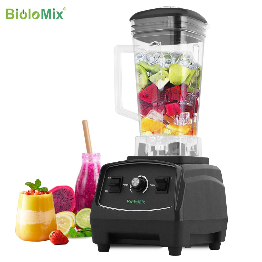 

BPA Free 3HP 2200W Heavy Duty Commercial Grade Blender Mixer Juicer High Power Food Processor Ice Smoothie Bar Fruit Blender