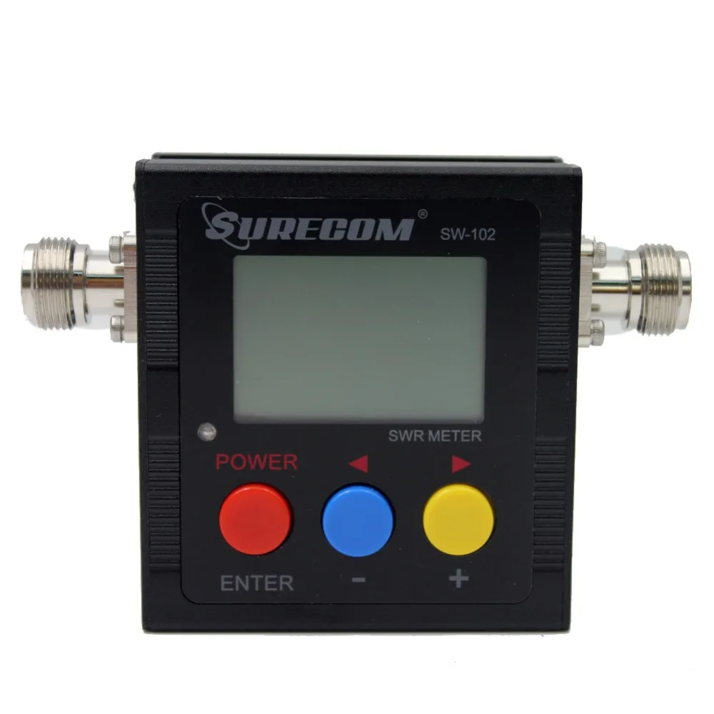 Из Москвы! ANYSECU SW-102 125-520 мГц цифровой VHF/UHF Мощность и КСВ-метр SW102 для портативных радиостанций UV-82 UV82
