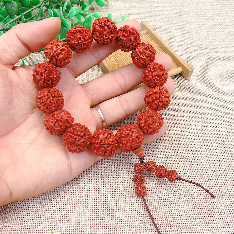 18 мм Непал пять лепестков Ваджра Бодхи Будда браслет из бисера стимулирует