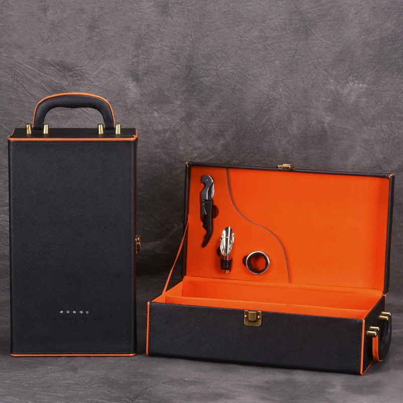 Высокая класс красное вино Подарочная коробка для упаковки одной бутылочки с