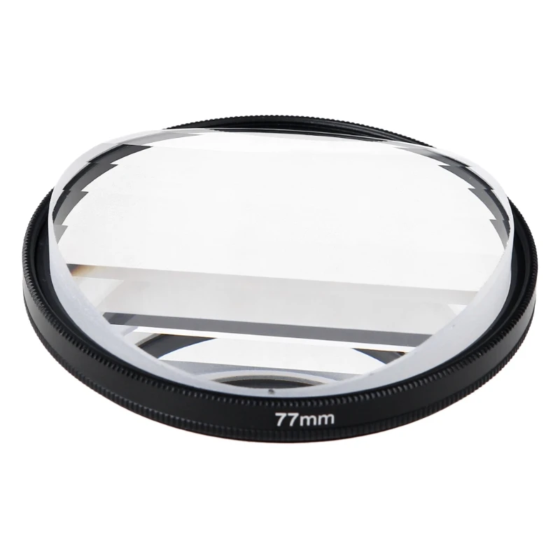 

77mm Kaleidoscope Prism Kaleidoscope Glass Prism Camera Glass Filter Variable Number of Subjects SLR Photography