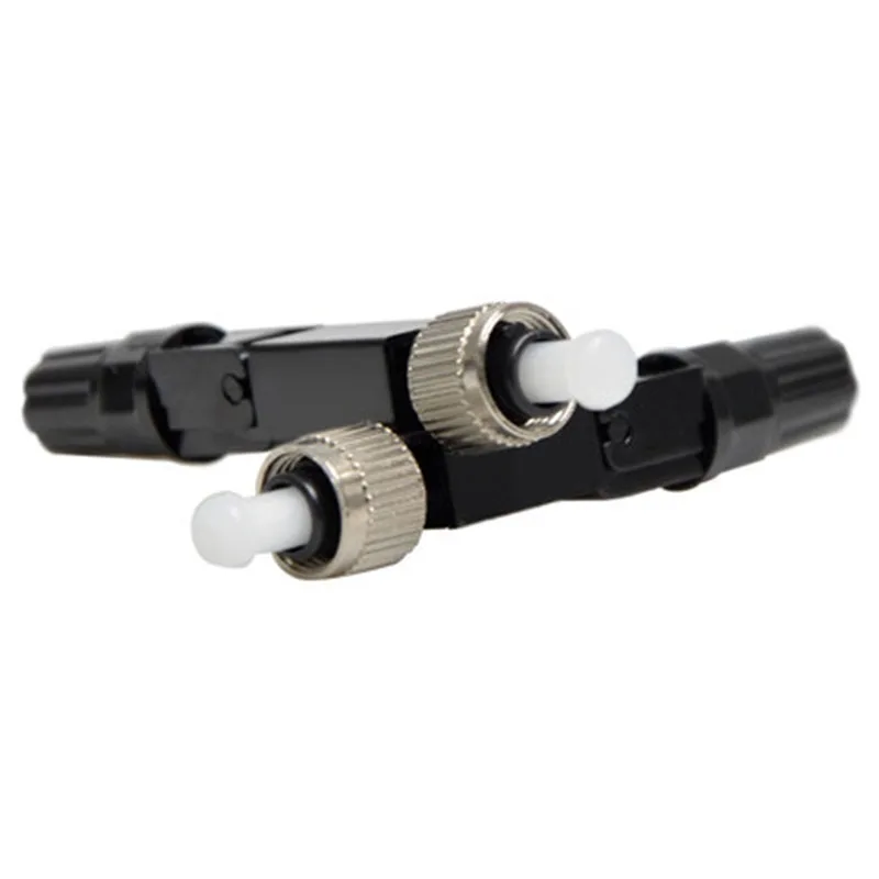 10 50 или 100 шт./лот встроенный FC UPC Быстрый коннектор FTTH SM волоконно-оптический