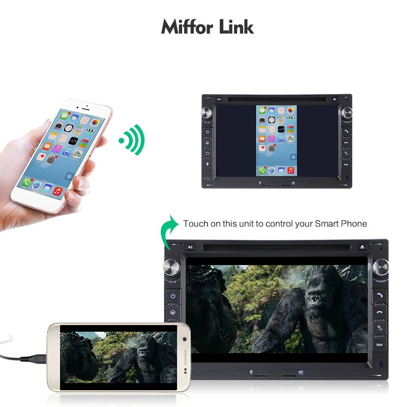 Автомагнитола 2 Din для VW мультимедийная стерео-система на Android 10 с GPS DVD Volkswagen MK4 MK5