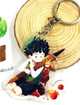 Мой герой academic фигурка игрушка акриловый брелок мидория изуку Bakugou катсуки Todoroki Shoto симпатичный брелок для мальчиков - Цвет: A11