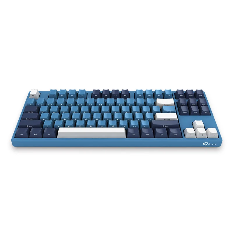 Игровая клавиатура AKKO 3087SP с океанской звездой, 87Key type-C, проводная клавиатура Cherry MX с переключателем PBT, Механическая игровая клавиатура для ПК и ноутбука