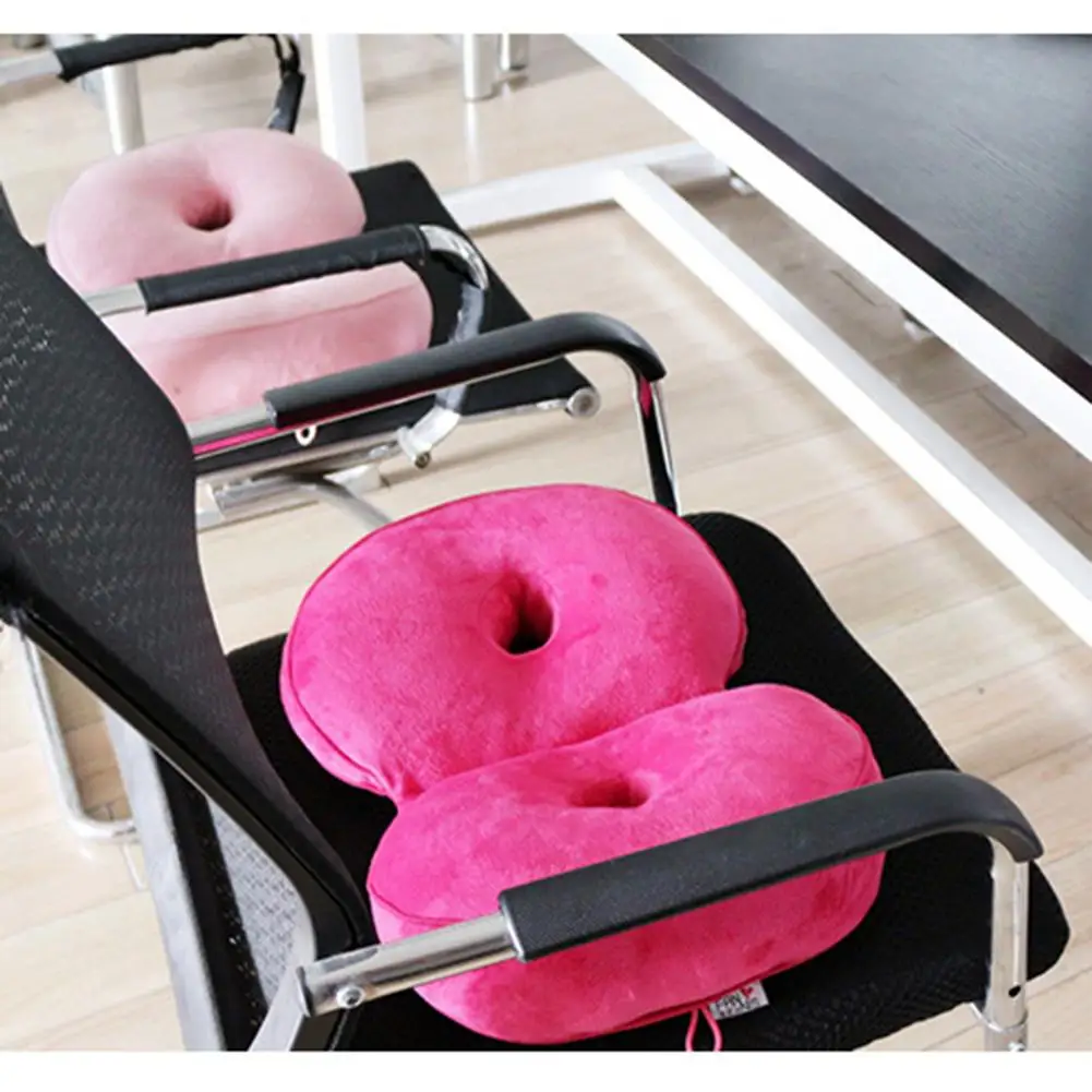 

Hip Cushion For Office Ladies Dual Comfort Cushion Lift Hip Up Seat Beauty Butt Cushion Memory Sponge