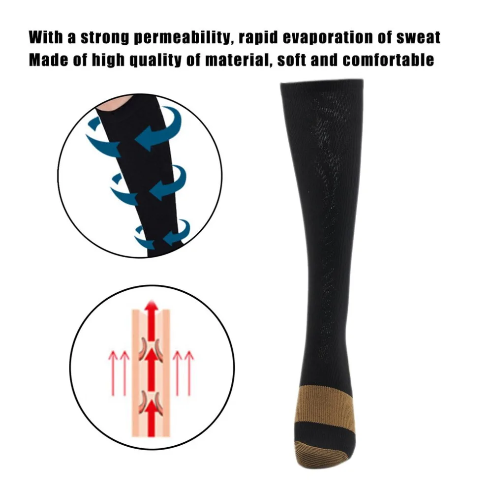 

Осенние женские мягкие Компрессионные носки с защитой от варикозного расширения и усталости