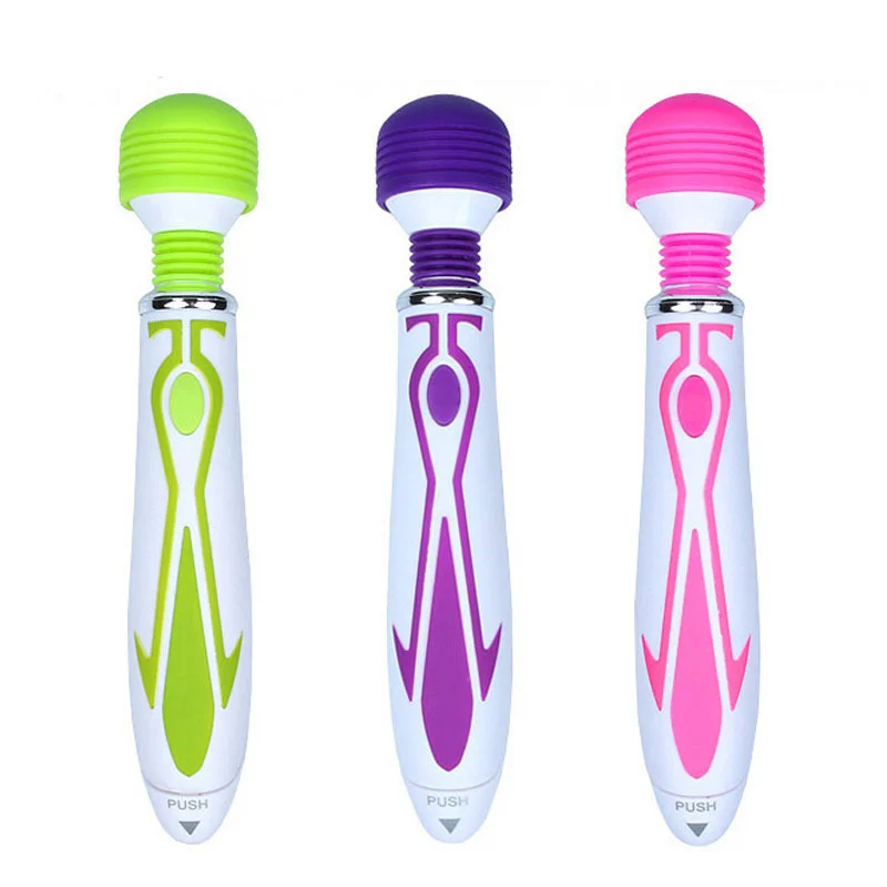 

1 шт. три цвета волшебник 60 частоты Вибрация AV Массажная палочка вибрирующее женское устройство для мастурбации Аксессуары для красоты