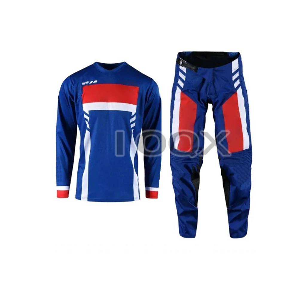 Костюм для скутера улицы мотокросса кроссового велосипеда Yamaha RS1 трикотажные