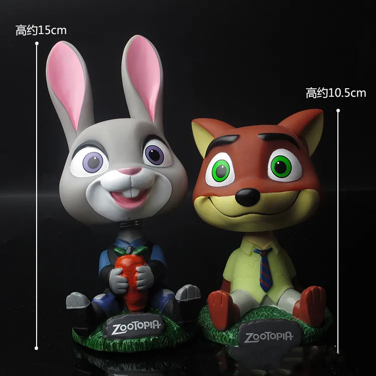 Фигурка героя из мультфильма Disney зверополис Ник ПВХ Коллекционная модель куклы