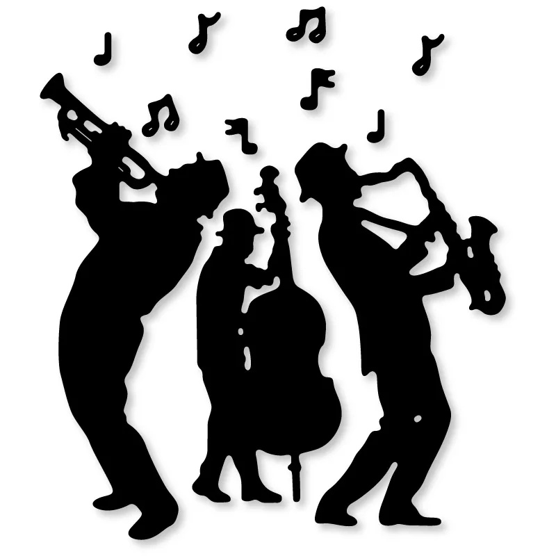 

Band concert Metal Cutting Dies Stencil for DIY Scrapbooking album Decorative Embossing Craft Dies Cut Paper Cards Tool