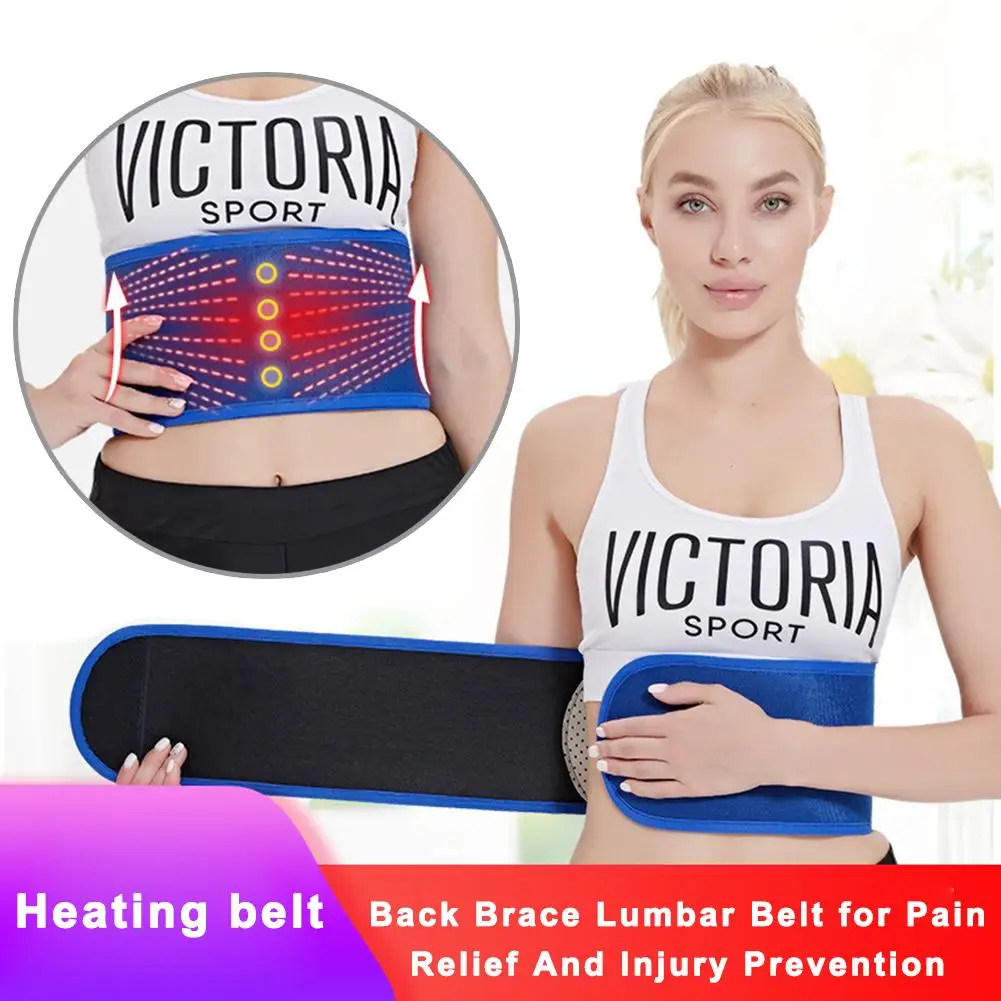 Теплый турмалиновый пояс для талии поддерживающий ремень САМОНАГРЕВАЮЩАЯСЯ