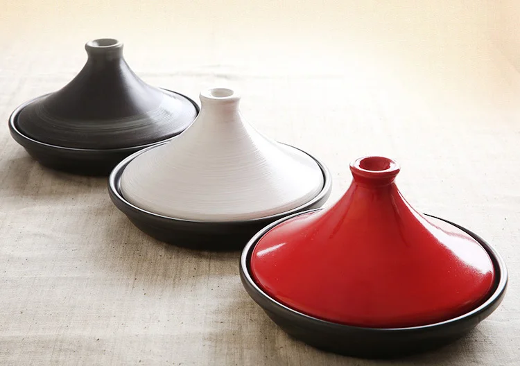 Японский бытовой керамический горшок для приготовления пищи газовая