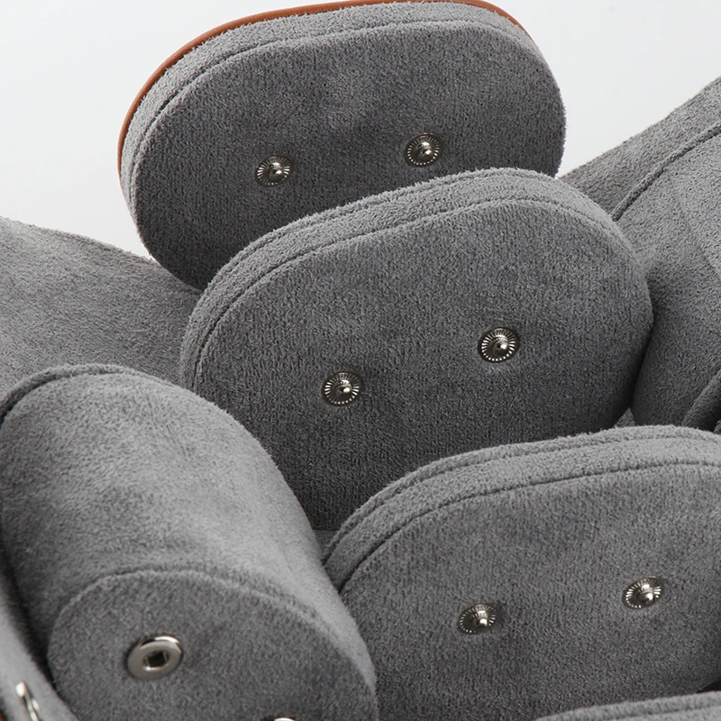 3 Bit часы с ремешком из натуральной кожи чехол держатель для рулона Организатор