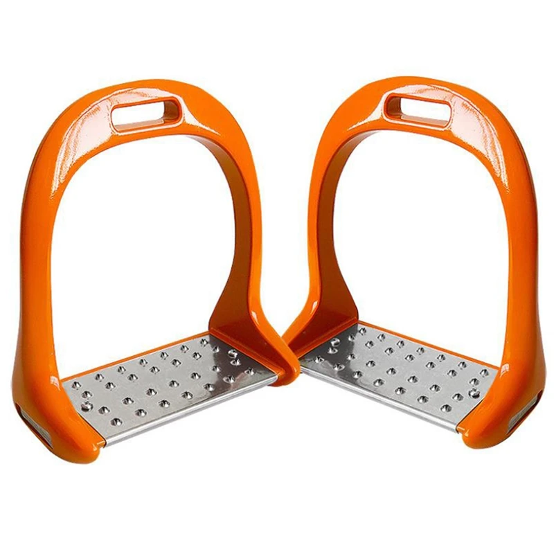 

1 Pair Equipment Thickened Anti Slip Treads Pedal Outdoor Sports Riding Equestrian Safety Horse Stirrups