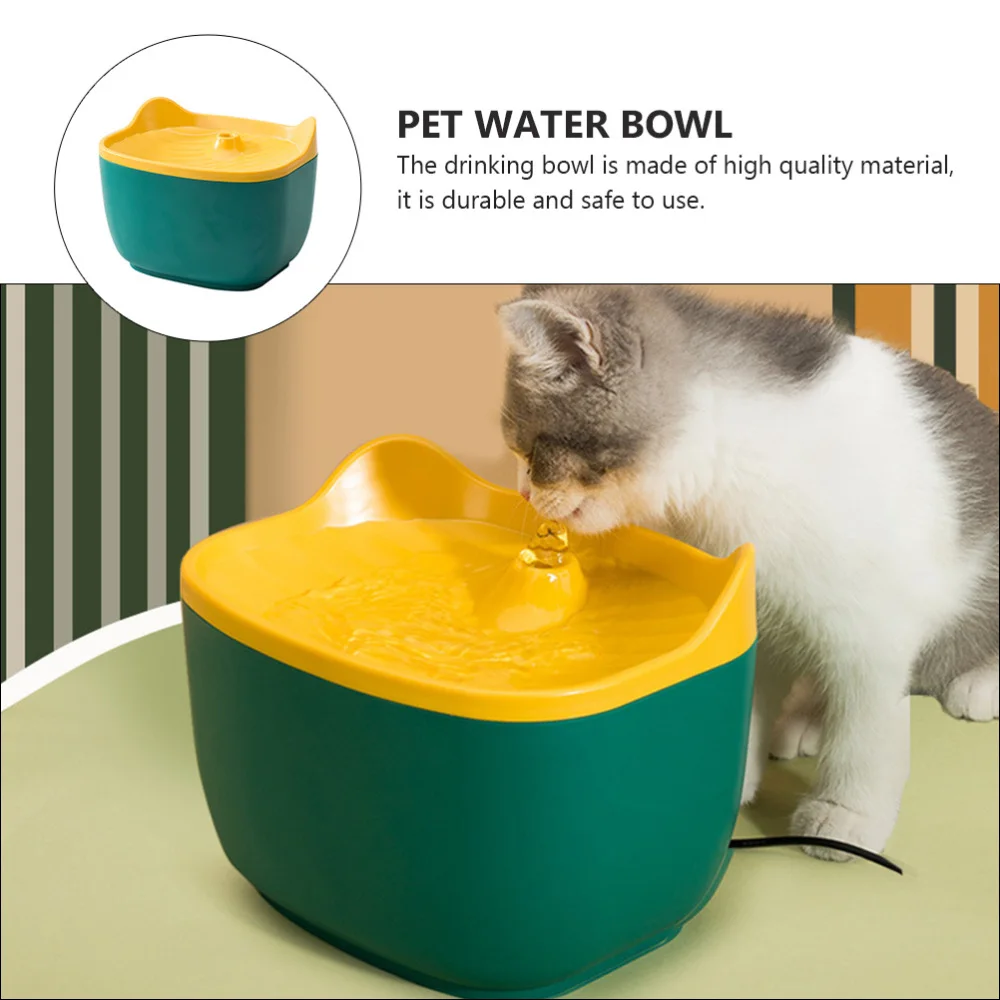 

1pc Convenient Automatic Pet Water Bowl Electric Pet Drinking Bowl Water Bowl