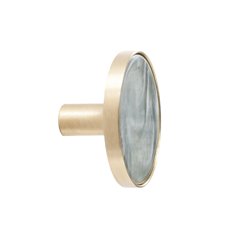 Латунная ручка с узором Marblee рукоятки для шкафа/ручки шкафа мебели