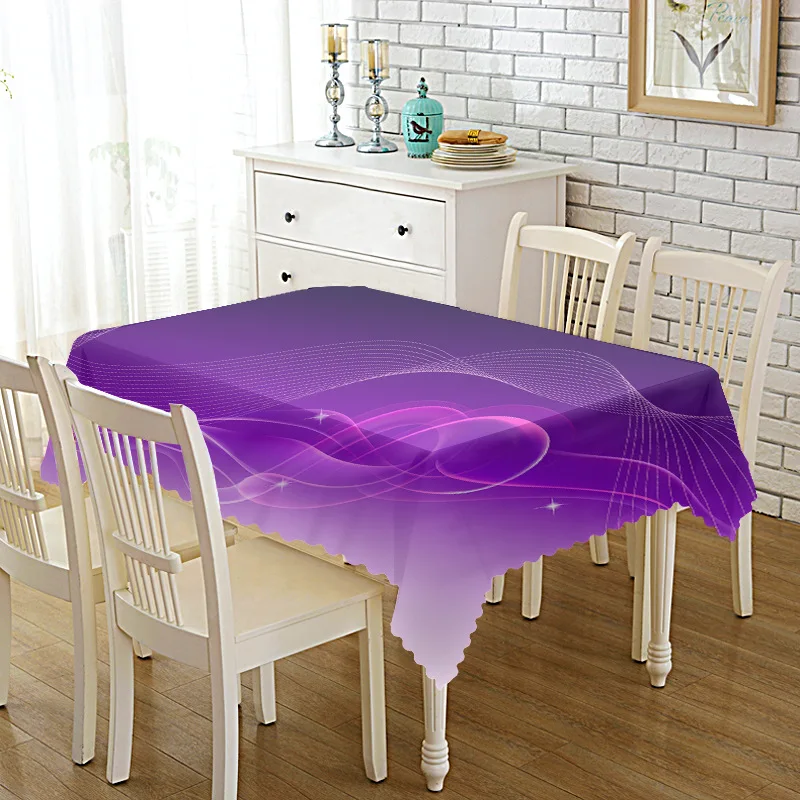 

Halo Texture Art Tablecloth Household Table Cloth TV Cabinet Tea Table Cloth round Table Placemat room decor aesthetic