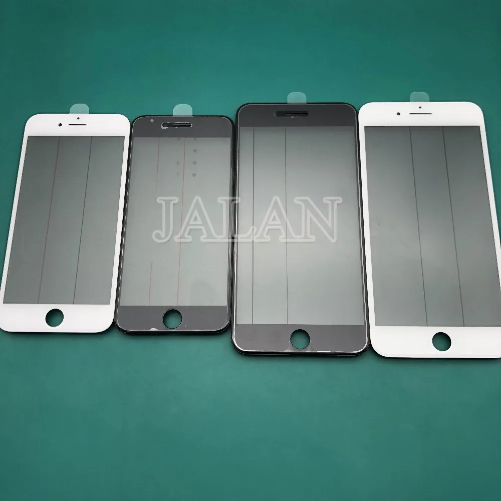 10 шт. 4 в 1 Передняя стеклянная панель с oca + рамка поляризованные для телефона