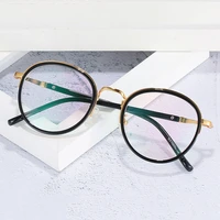 full rim tr90 frame eyewears for man and woman new arrival round shape retro style myopia glasses