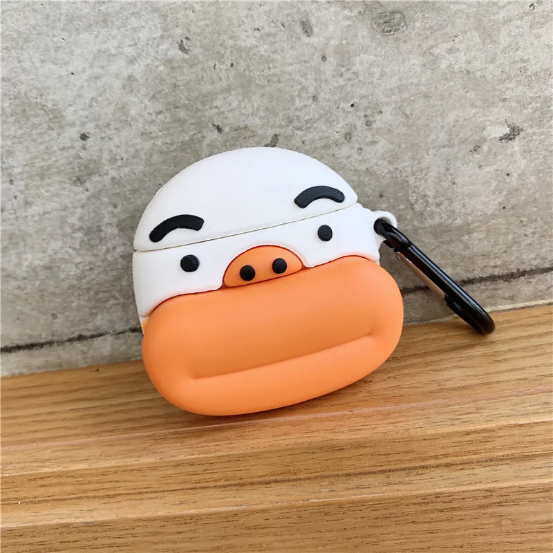 Style 6 Милый мультяшный чехол для Airpods 2, силиконовый чехол для наушников с Bluetooth для Air pods, чехол для зарядки наушников, чехол для airpod - Цвет: Style 6