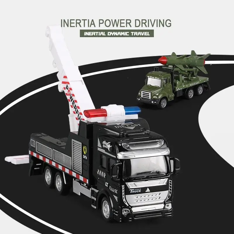 25 см кран тягово модели грузовиков игрушки для детей с оттяжкой назад мусоровоз