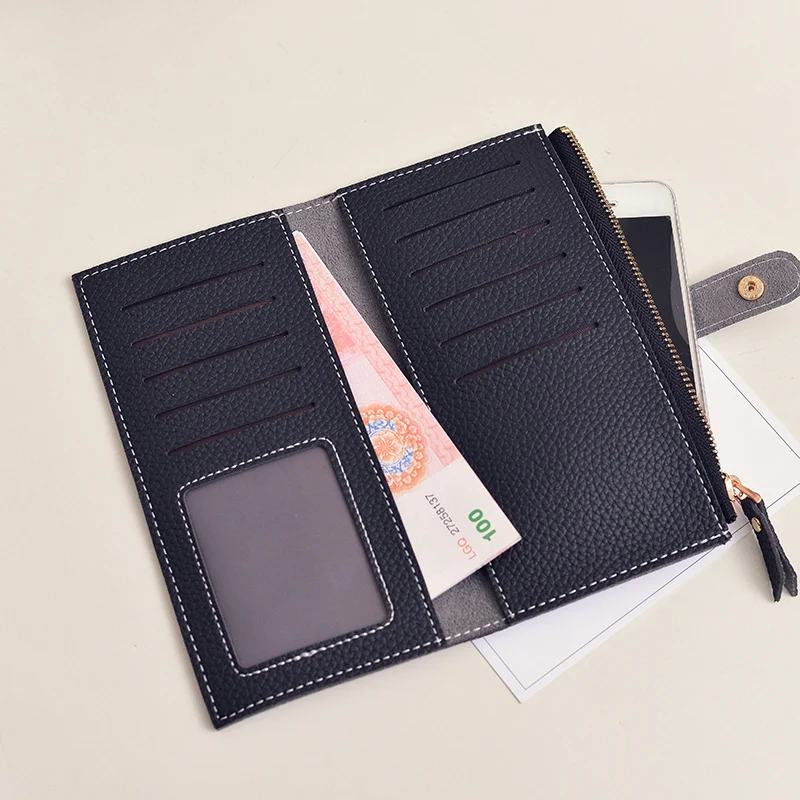 

2020 New Ultra-thin Envelope Bag Wallet Ladies Long Korean Version of Small Fresh and Simple Student Ladies Wallet