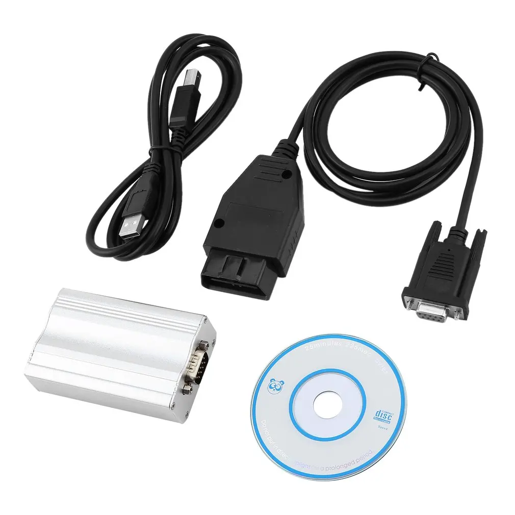 Горячая продажа Портативный MPPS V16 металлический OBD2 сканирующий инструмент с