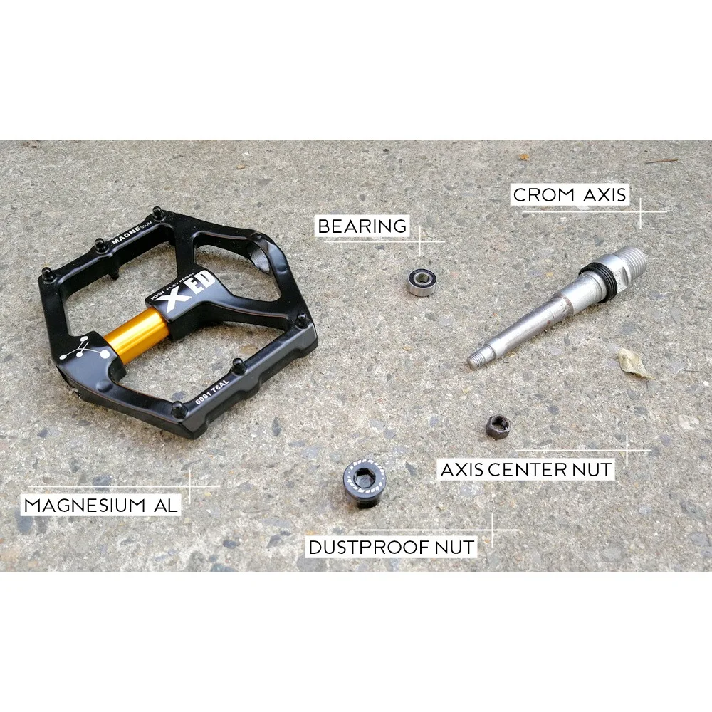 

Bicycle pedal mountain bike road bicycle pedal magnesium alloy platform bearing ultra light bicycle bicycle pedal