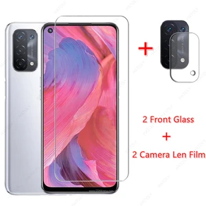 tempered glass for oppo a74 5g glass for oppo a74 5g 4g film screen protector hd camera len film for oppo a74 4g free global shipping