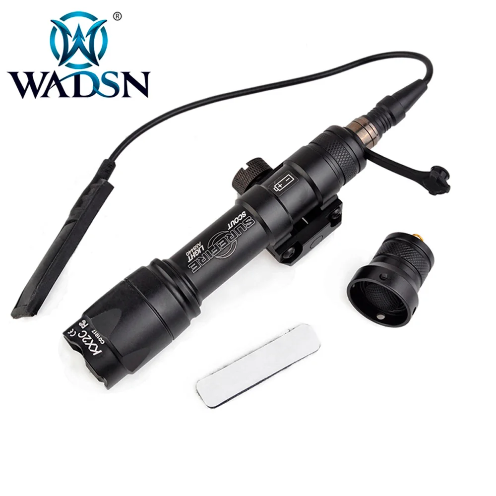WADSN Surefir Airsoft M600 Тактический РАЗВЕДЧИК светильник светодиодный 340 люмен дистанционный переключатель давления M600C винтовка вспышка светильник EX072 оружейный светильник s