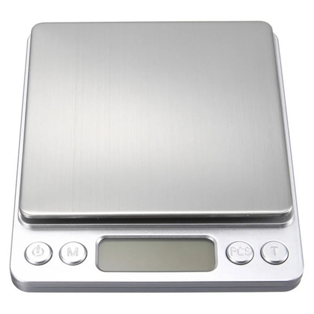 11LB/5000g Digital Kitchen Scales Stainless Steel Cooking Food LED Display Electronic Weight Scale Measuring Tools Libra|Весы| |