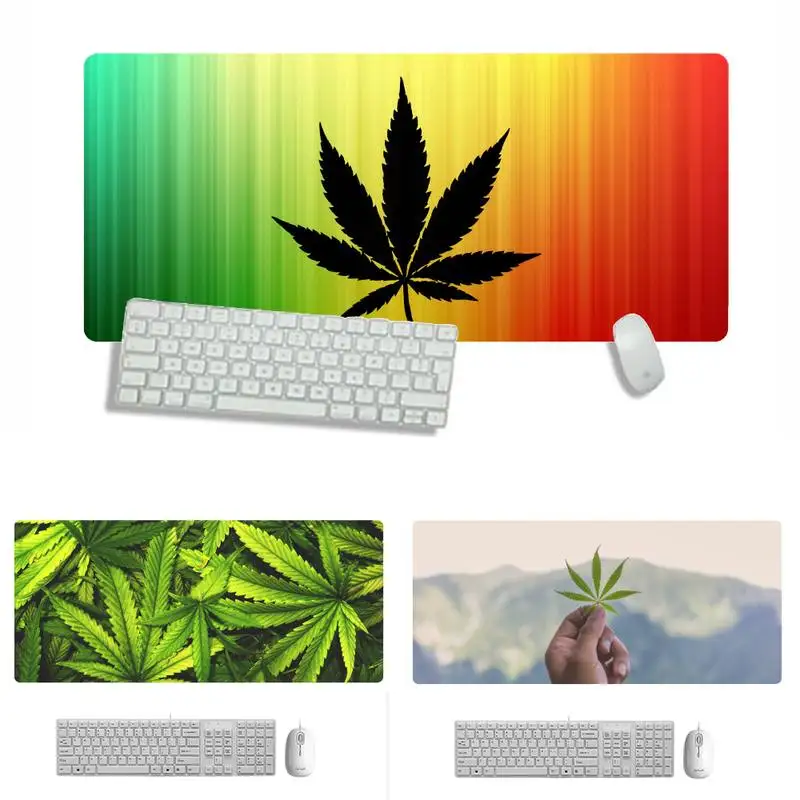 

Курение травы коврик для мыши для ноутбука X XL XXL Нескользящая подушка толщина 2 мм LockEdge равно LE